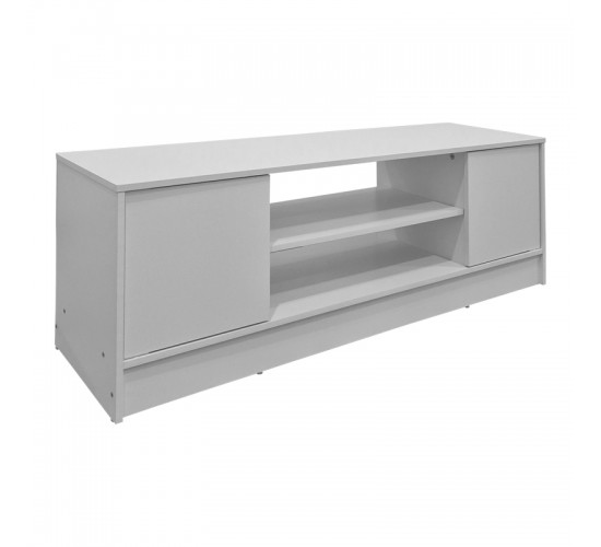 Έπιπλο τηλεόρασης Sasa λευκό 120x35x41.5εκ Υλικό: 12mm Particle Board 383-000118