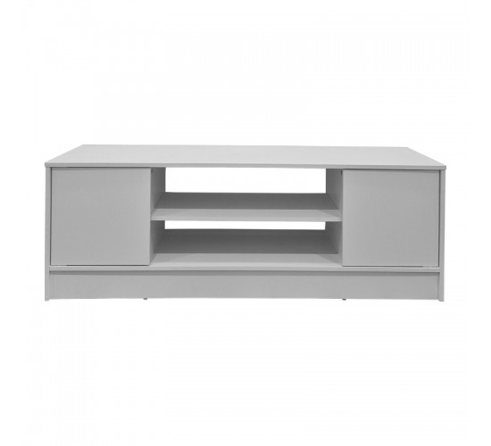 Έπιπλο τηλεόρασης Sasa λευκό 120x35x41.5εκ Υλικό: 12mm Particle Board 383-000118