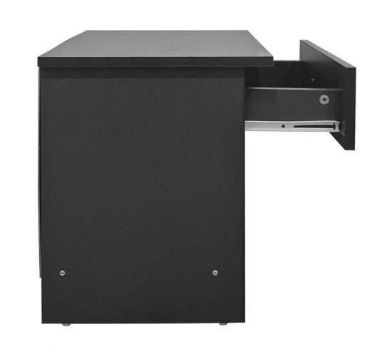 Κομοδίνο Bedy ανθρακί 40x34x42εκ Υλικό: 15mm Particle Board 383-000126