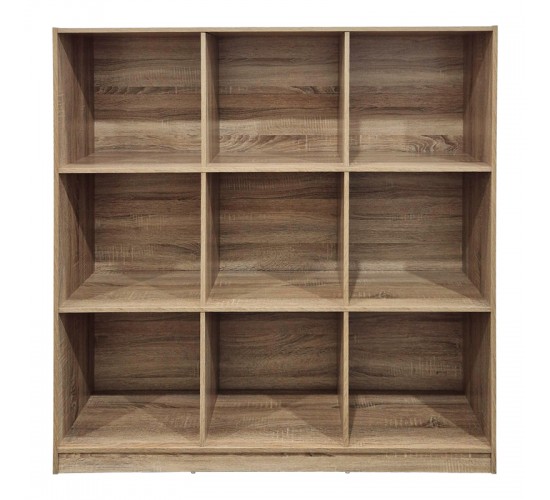 Βιβλιοθήκη Gridea sonoma 119.5x30x121εκ Υλικό: 15mm Particle Board 383-000128