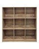 Βιβλιοθήκη Gridea sonoma 119.5x30x121εκ Υλικό: 15mm Particle Board 383-000128