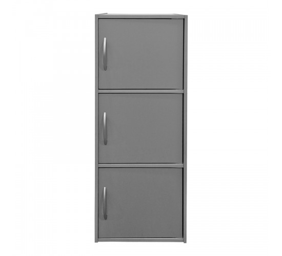 Ντουλάπι-στήλη Soline ανοιχτό γκρι 40x34.5x90.5εκ Υλικό: 12mm   Particle Board 383-000131