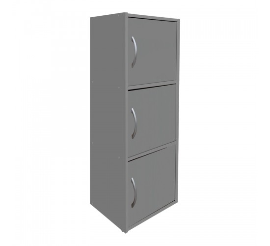 Ντουλάπι-στήλη Soline ανοιχτό γκρι 40x34.5x90.5εκ Υλικό: 12mm   Particle Board 383-000131