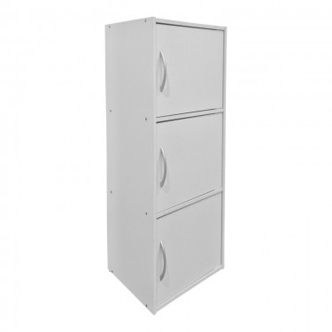 Ντουλάπι-στήλη Soline λευκό 40x34.5x90.5εκ Υλικό: 12mm   Particle Board 383-000132