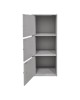 Ντουλάπα-στήλη Wirdia ανοιχτό γκρι 30.5x24x71.5εκ Υλικό: 9mm  Particle Board 383-000148