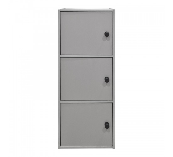 Ντουλάπα-στήλη Wirdia ανοιχτό γκρι 30.5x24x71.5εκ Υλικό: 9mm  Particle Board 383-000148