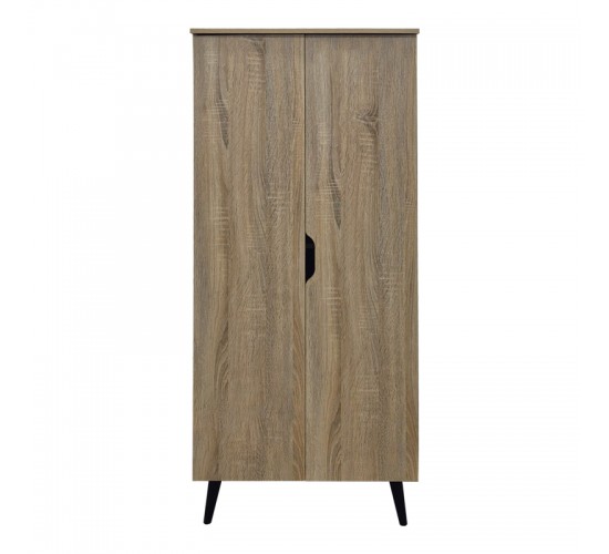 Παπουτσοθήκη-ντουλάπα Oufelia sonoma 60x32.5x134.5εκ Υλικό: 12mm  Particle Board 383-000149