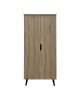 Παπουτσοθήκη-ντουλάπα Oufelia sonoma 60x32.5x134.5εκ Υλικό: 12mm  Particle Board 383-000149