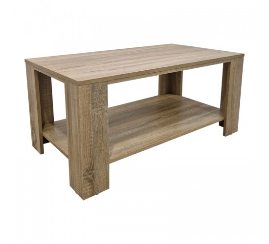 Τραπέζι σαλονιού Votalo I sonoma 90x50x45εκ Υλικό: 15mm   Particle Board 383-000154