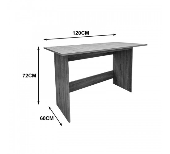 Γραφείο εργασίας Taule sonoma 120x60x74εκ Υλικό: 15mm   Particle Board 383-000158