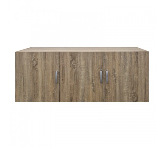 Πατάρι ντουλάπας τρίφυλλο Alvia sonoma 150x51x60εκ Υλικό: 15mm Particle Board 383-000166