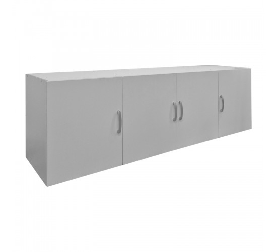 Πατάρι ντουλάπας τετράφυλλο Alvia λευκό 200x51x60εκ Υλικό: 15mm Particle Board 383-000171