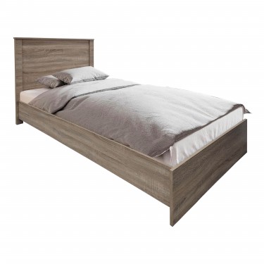 Σετ Κρεβατοκάμαρας Athos Sonoma με Κρεβάτι 90x190εκ Σετ 3τεμ Υλικό: 15mm Particle Board 383-000295