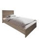 Σετ Κρεβατοκάμαρας Athos Sonoma με Κρεβάτι 90x190εκ Σετ 3τεμ Υλικό: 15mm Particle Board 383-000295