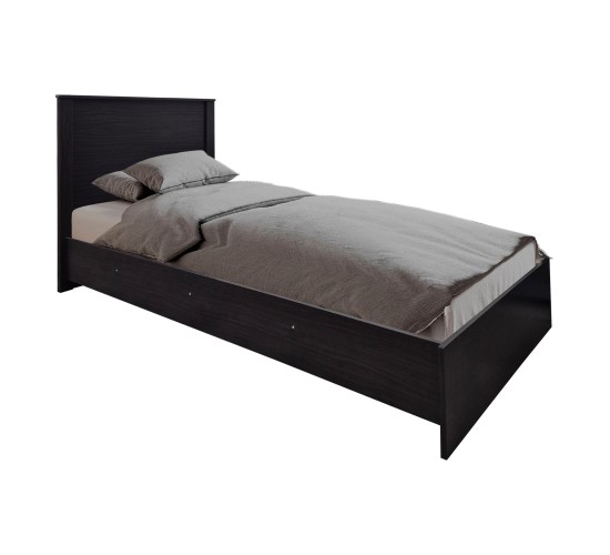 Σετ Κρεβατοκάμαρας Athos Wenge με Κρεβάτι 90x190εκ Σετ 3τεμ Υλικό: 15mm Particle Board 383-000296