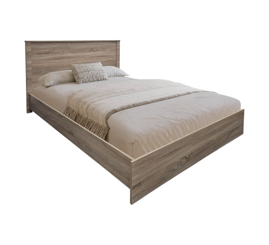 Σετ Κρεβατοκάμαρας Athos Sonoma με Κρεβάτι 140x200εκ Σετ 3τεμ Υλικό: Particle Board 383-000300