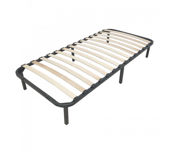 Σομιές μεταλλικός Amaso σε μαύρη απόχρωση 90x190x28εκ Υλικό: WOOD-IRON 386-000002