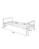 Κρεβάτι-Καναπές Remmie μέταλλο λευκό 90x190εκ Υλικό: METAL 386-000007