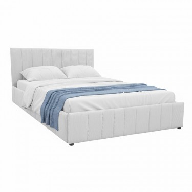 Κρεβάτι Snuggle με αποθηκευτικό χώρο ύφασμα γκρι 160x200εκ Υλικό: FABRIC - WOODEN FRAME 388-000024