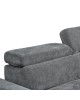 Γωνιακός καναπές-κρεβάτι αριστερή γωνία Dreamora με αποθηκευτικό ύφασμα ανθρακί 270x167x82εκ Υλικό: FABRIC - WOOD 389-000008