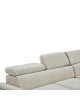 Γωνιακός καναπές-κρεβάτι αριστερή γωνία Dreamora με αποθηκευτικό χώρο ύφασμα μπεζ 270x167x82εκ Υλικό: FABRIC - WOOD 389-000009
