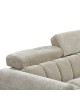 Γωνιακός καναπές-κρεβάτι αριστερή γωνία Nuvora με αποθηκευτικό χώρο μπεζ ύφασμα 244x225x79εκ Υλικό: FABRIC VELVET CORDUROY - WOOD 389-000012