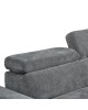 Γωνιακός καναπές-κρεβάτι δεξιά γωνία Dreamora με αποθηκευτικό ύφασμα ανθρακί 270x167x82εκ Υλικό: FABRIC - WOOD 389-000013