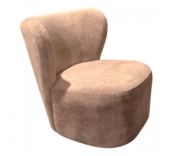 Πολυθρόνα Veridian ύφασμα σε σάπιο μήλο απόχρωση 63x70x66εκ Υλικό: Fabric-Polyester-Filling -Foam & doll cotton Frame :Plywood 392-000006