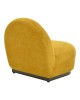 Πολυθρόνα περιστρεφόμενη Zenny υφασμα κίτρινο 64x85x68εκ Υλικό: Fabric-Polyester-Filling -Foam & doll cotton Frame :Plywood 392-000011