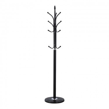 Καλόγερος Keleste μέταλλο σε μαύρη απόχρωση Φ37x175εκ Υλικό: METAL - RESIN BASE 395-000007