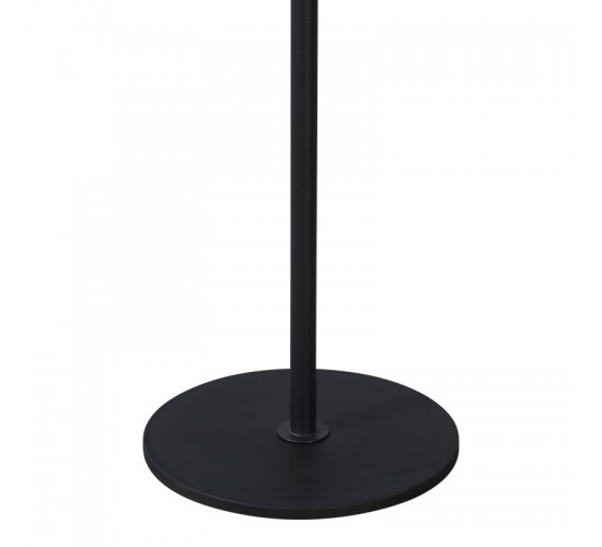 Καλόγερος Lelom μέταλλο σε μαύρη απόχρωση Φ30x170εκ Υλικό: METAL - ARTIFICIAL STONE 395-000011