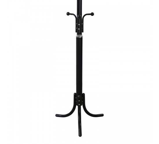 Καλόγερος Mendora μέταλλο σε μαύρη απόχρωση 40x40x180εκ Υλικό: METAL - SMALL PLASTIC PARTS 395-000012