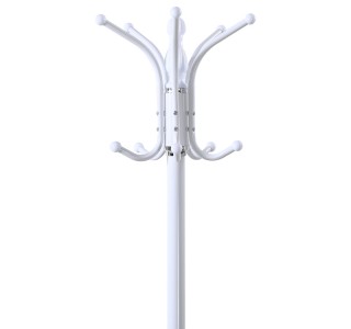 Καλόγερος Mendora μέταλλο σε λευκή απόχρωση 40x40x180εκ Υλικό: METAL - SMALL PLASTIC PARTS 395-000013