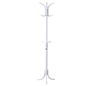 Καλόγερος Mendora μέταλλο σε λευκή απόχρωση 40x40x180εκ Υλικό: METAL - SMALL PLASTIC PARTS 395-000013