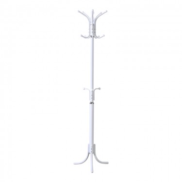 Καλόγερος Mendora μέταλλο σε λευκή απόχρωση 40x40x180εκ Υλικό: METAL - SMALL PLASTIC PARTS 395-000013