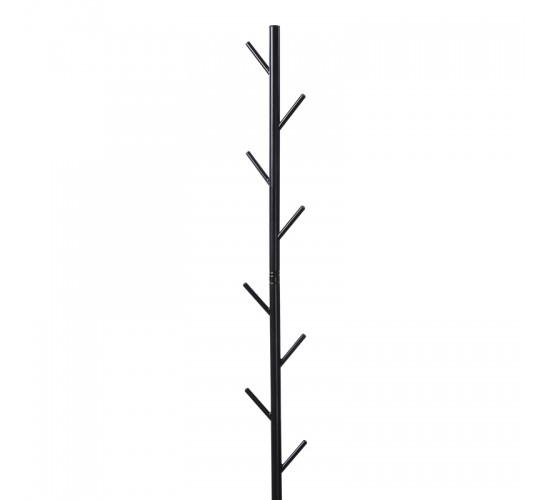 Καλόγερος Tebera μέταλλο σε μαύρη απόχρωση Φ30x170εκ Υλικό: METAL - ARTIFICIAL STONE 395-000018