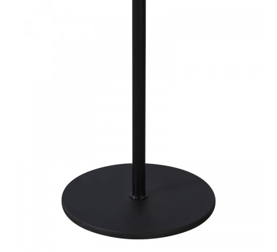 Καλόγερος Tebera μέταλλο σε μαύρη απόχρωση Φ30x170εκ Υλικό: METAL - ARTIFICIAL STONE 395-000018