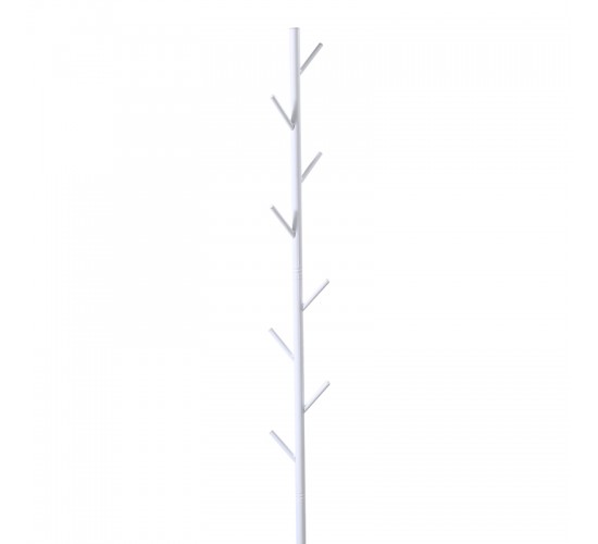 Καλόγερος Tebera μέταλλο σε λευκή απόχρωση Φ30x170εκ Υλικό: METAL - ARTIFICIAL STONE 395-000019