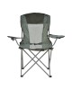 Καρεκλάκι παραλίας-camping Pesca μέταλλο-αδιάβροχο ύφασμα σε γκρι απόχρωση 55x55x95εκ Υλικό: POLYESTER - METAL - PP 396-000010
