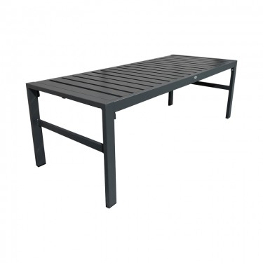 Σαλόνι Gardenly Ι σετ 4τμχ αλουμίνιο σε ανθρακί απόχρωση με ανθρακί μαξιλάρια Υλικό: Alu frame. Polyester 401-000004