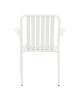 Πολυθρόνα Vista στοιβαζόμενη αλουμίνιο σε λευκή απόχρωση 62x60x84εκ Υλικό: .Alum size:Ø25*1.1mm. 22*1.1 Surface 404-000006