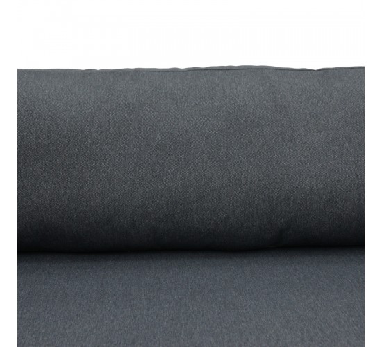 Καναπές τριθέσιος Aurelio μεταλλικός σε λευκή -μαξιλάρια σε ανθρακί απόχρωση 192x74x63εκ Υλικό: steel Size:30*20*1.0MM.20*20*0.9mm.plywood:3x1.3cm 404-000022