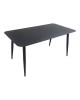 Τραπέζι Vista αλουμίνιο σε ανθρακί απόχρωση 150x80x72εκ Υλικό: Alum size:Ø42*1.0mm 40*20*1.2 15*15*1.0 mm 404-000044