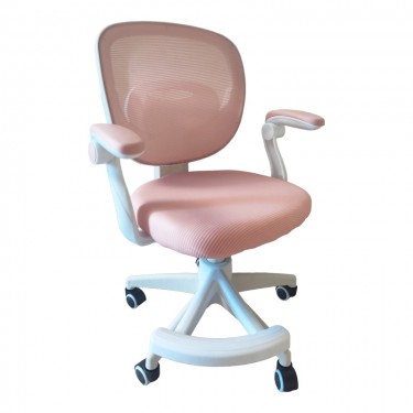 Καρέκλα γραφείου παδική Bernu ύφασμα mesh σε ροζ απόχρωση 47x56x80-90εκ Υλικό: MESH FABRIC -  PP 406-000002