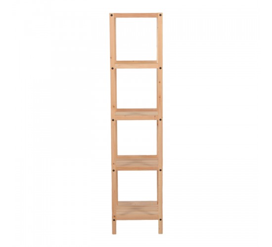 Ραφιέρα δαπέδου Zendia ξύλο ελάτου σε φυσική απόχρωση 35x30x130εκ Υλικό: FIR WOOD 408-000001