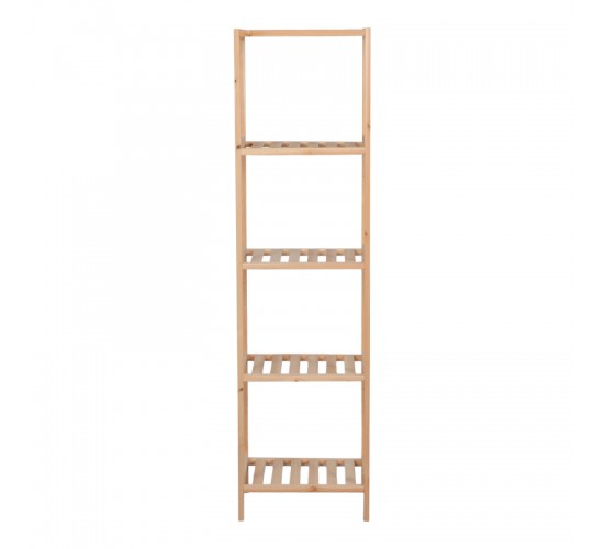 Ραφιέρα δαπέδου Zendia ξύλο ελάτου σε φυσική απόχρωση 35x30x130εκ Υλικό: FIR WOOD 408-000001