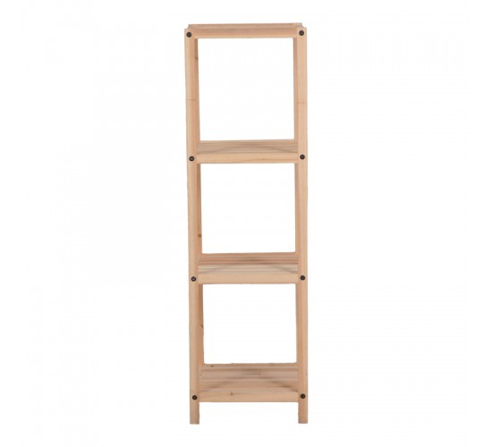 Ραφιέρα δαπέδου Zendia ξύλο ελάτου σε φυσική απόχρωση 35x30x100εκ Υλικό: FIR WOOD 408-000002