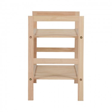 Παπουτσοθήκη Steper 8 ζευγών ξύλο ελάτου σε φυσική απόχρωση 71x26x40εκ Υλικό: FIR WOOD 408-000014