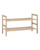 Παπουτσοθήκη Steper 8 ζευγών ξύλο ελάτου σε φυσική απόχρωση 71x26x40εκ Υλικό: FIR WOOD 408-000014