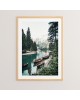 Πίνακας Lake με ψηφιακή εκτύπωση και πλαίσιο 33x1.5x48εκ Υλικό: SOLID WOOD - CARDBOARD 409-000008